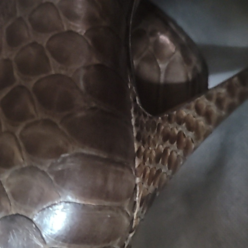 Authentic Gucci Python Heels - image 6